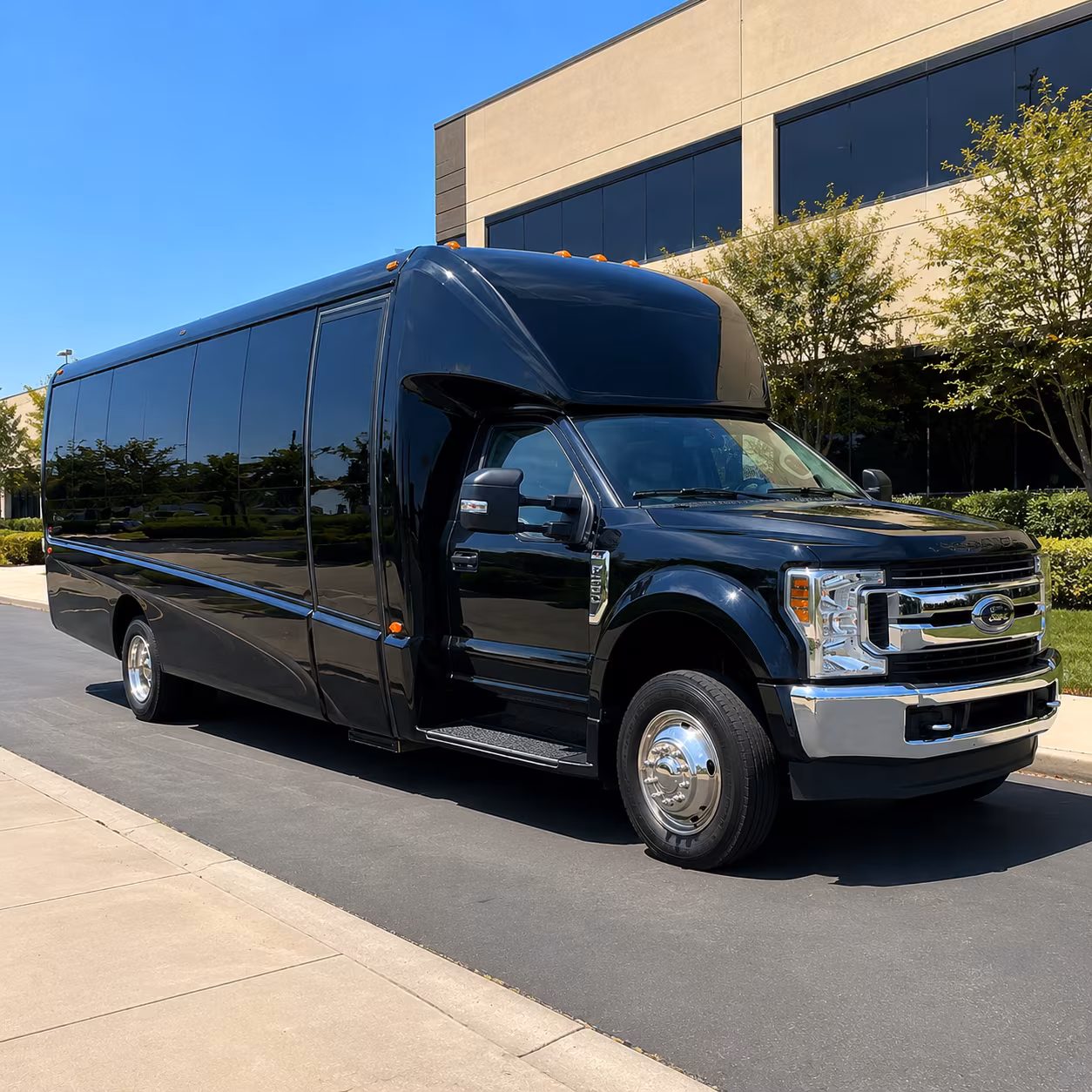 woodbury corporate shuttle bus rentals