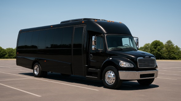 Exterior of Charter Bus Company Coon Rapids's 20 Passenger Mini bus in Coon Rapids