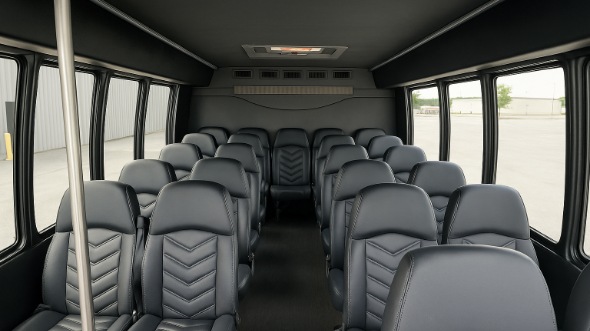 coon rapids 30 passenger minibus inside